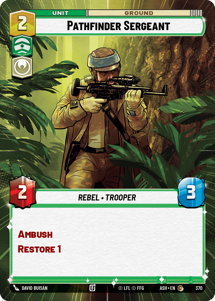 【ASH370/EN】Pathfinder Sergeant (Hyperspace)