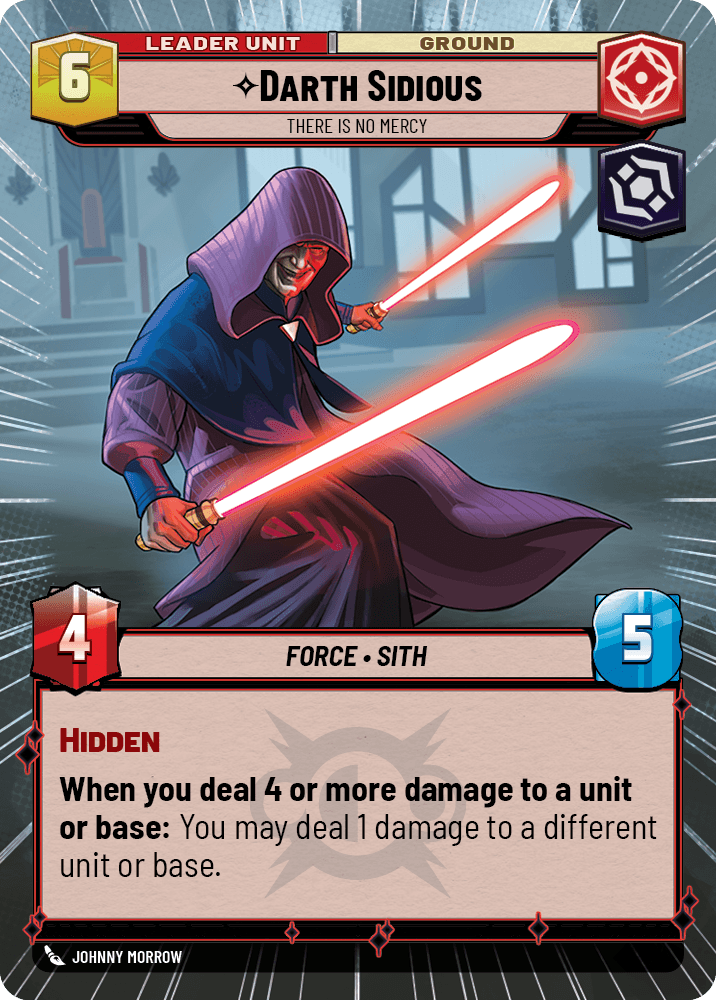 【HMW283/EN】Darth Sidious - There Is No Mercy（HYPERSPACE）