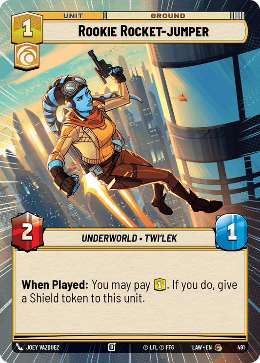 【LAW491/EN】Rookie Rocket-Jumper (Hyperspace)