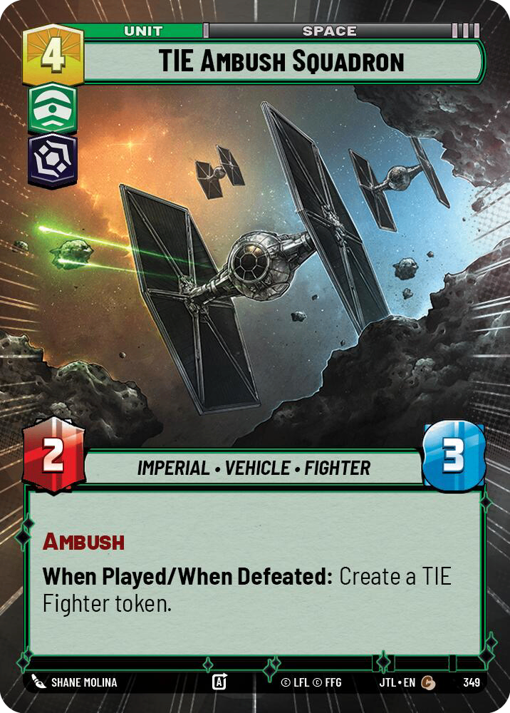 【JTL349/EN】TIE Ambush Squadron(Hyperspace)