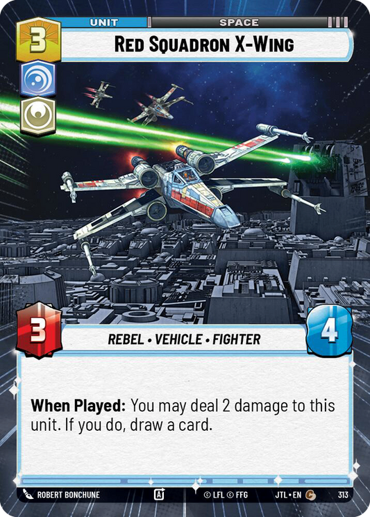 【JTL785/EN】Red Squadron X-Wing (HYPERSPACE/FOIL)