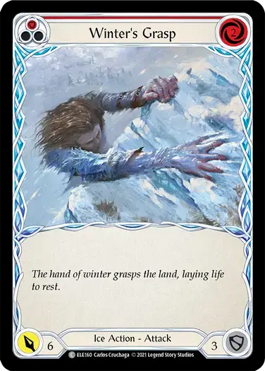 【ELE160/EN】Winter's Grasp[Red]