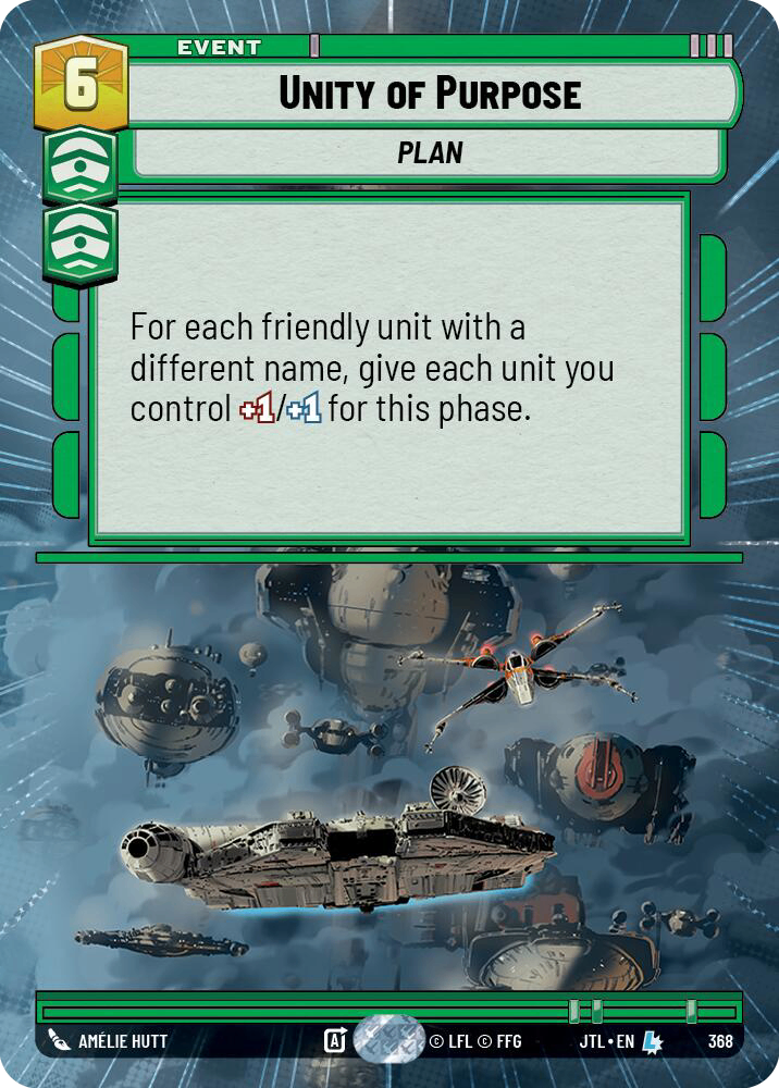 【JTL368/EN】Unity of Purpose(Hyperspace)