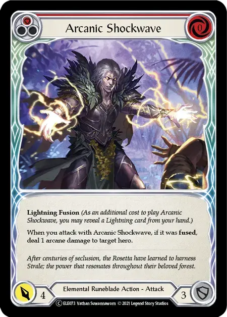 【U-ELE073/EN】Arcanic Shockwave[Red]