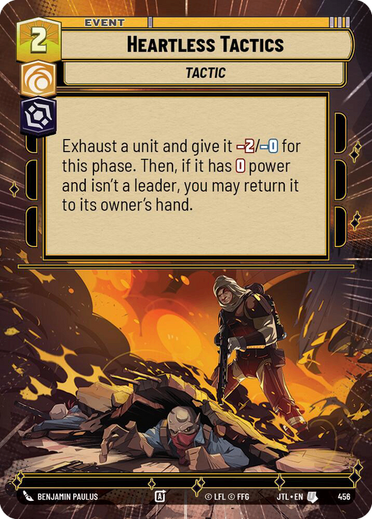 【JTL456/EN】Heartless Tactics (Hyperspace)
