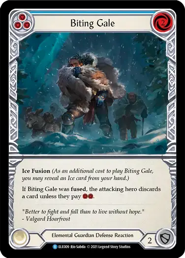 【ELE009/EN】Biting Gale[Blue]
