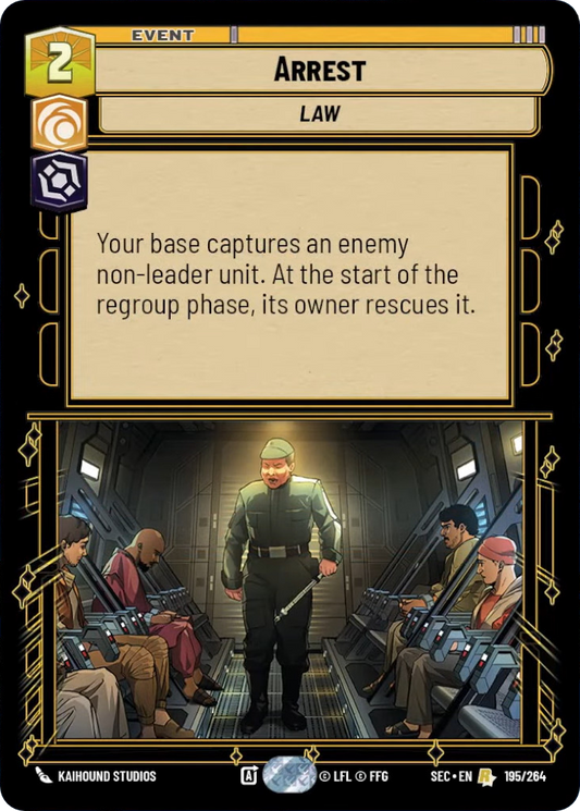 【SEC0195/EN】Arrest