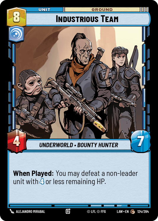 【LAW124/EN】Industrious Team