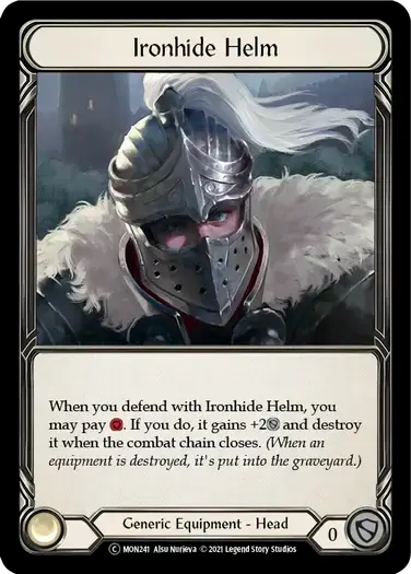 【U-MON241/EN/RF】Ironhide Helm