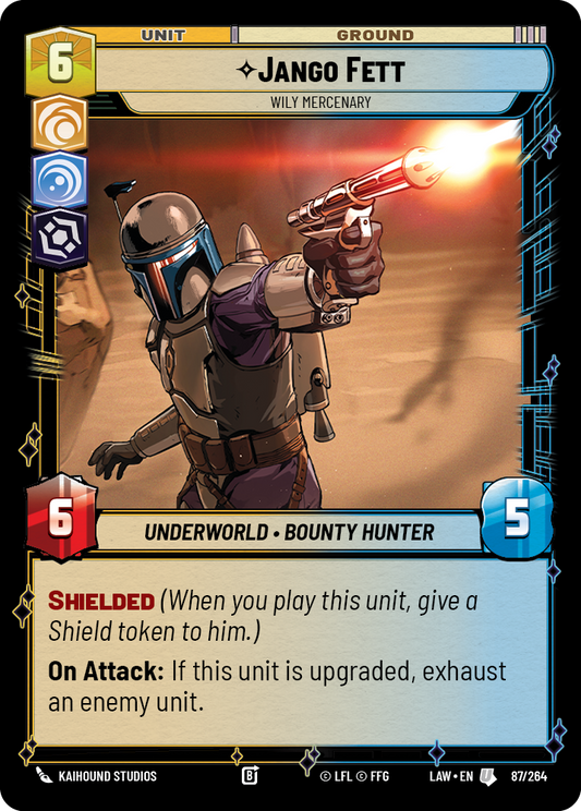 【LAW087/EN】Jango Fett - Wily Mercenary
