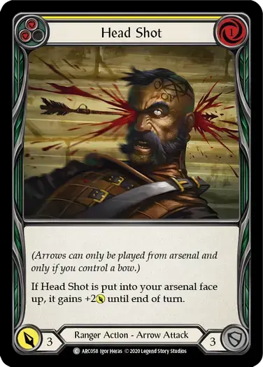 【U-ARC058/EN】Head Shot[Yellows]
