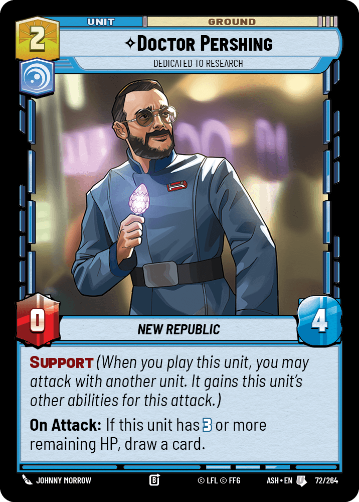 【ASH072/EN】Doctor Pershing - Dedicated to Research