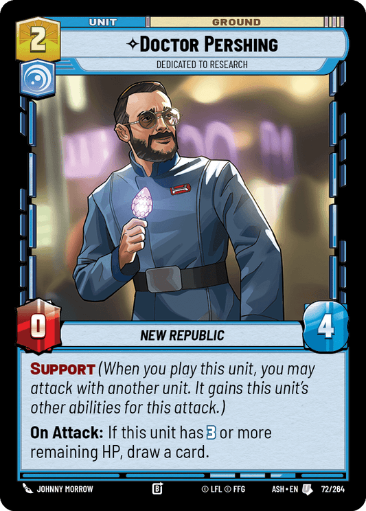 【ASH072/EN】Doctor Pershing - Dedicated to Research