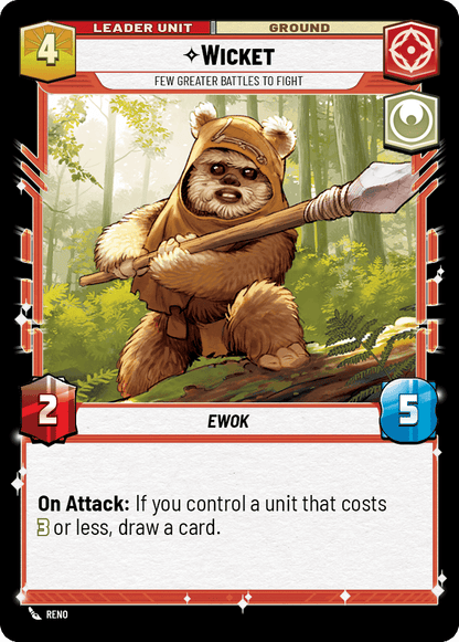 【HMW014/EN】Wicket - Few Greater Battles to Fight