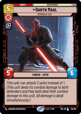 【TWI135/EN】Darth Maul - Revenge At Last