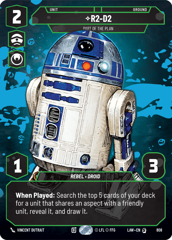 【LAW808/EN】R2-D2 - Part of the plan(Prestige)