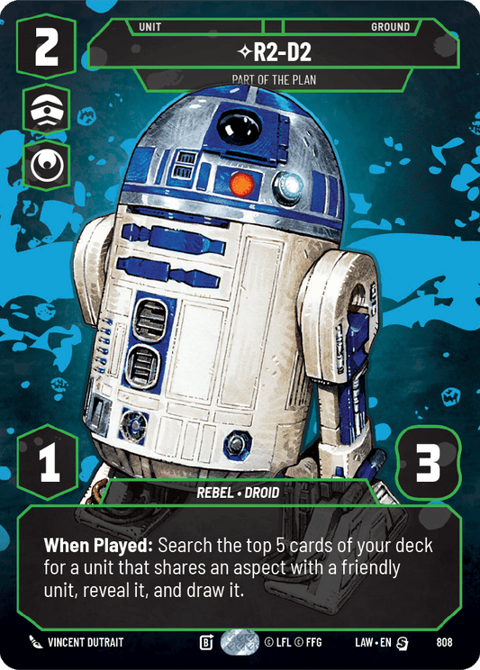 【LAW808/EN】R2-D2 - Part of the plan(Prestige)