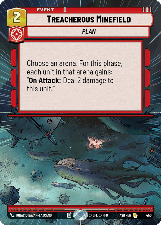 【ASH450/EN】Treacherous Minefield (Hyperspace)