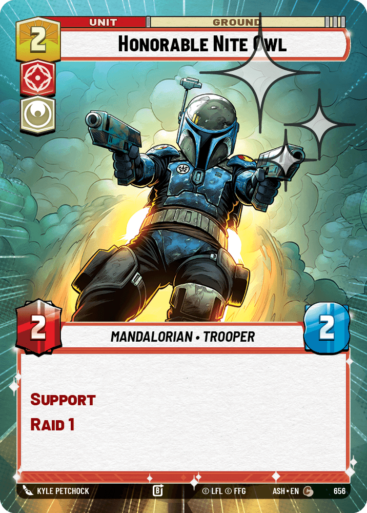 【ASH656/EN】Honorable Nite Owl (Hyperspace/Foil)