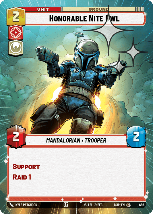 【ASH656/EN】Honorable Nite Owl (Hyperspace/Foil)