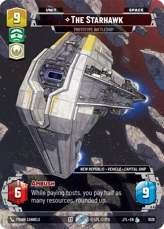 【JTL1029/EN】The Starhawk - Prototype Battleship (Prestige)