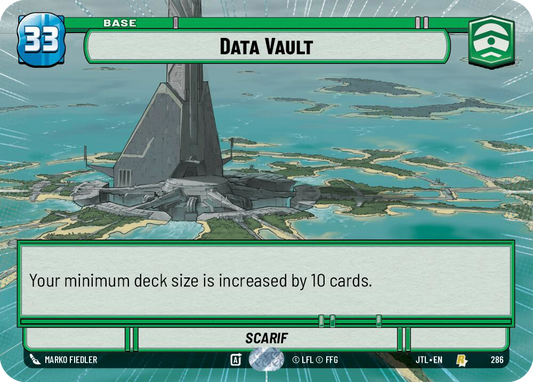 【JTL762/EN】Data Vault(HYPERSPACE/FOIL)