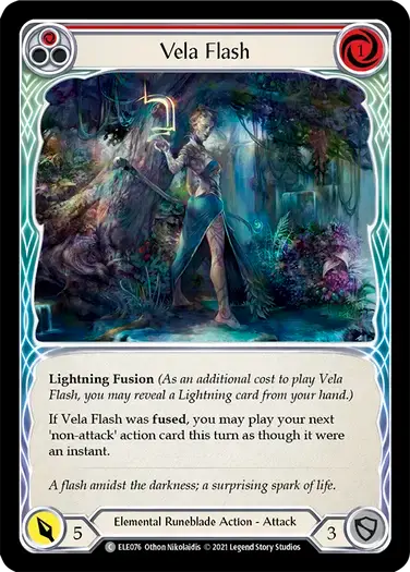 【ELE0076/EN】Vela Flash[Red]