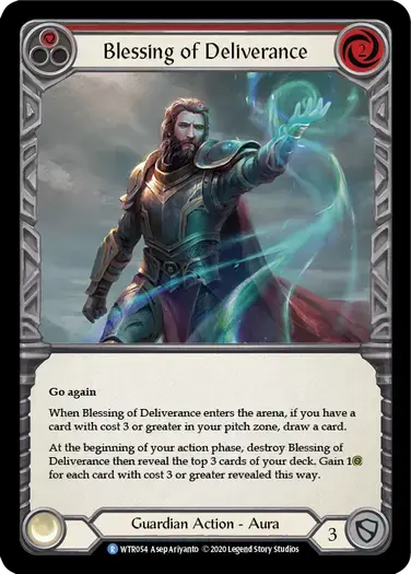 【U-WTR054/EN】Blessing of Deliverance[Red]
