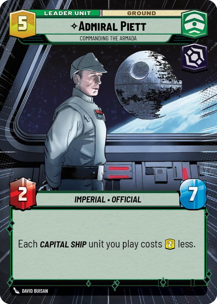 【JTL267/EN】Admiral Piett - Commanding the Armada(Hyperspace)
