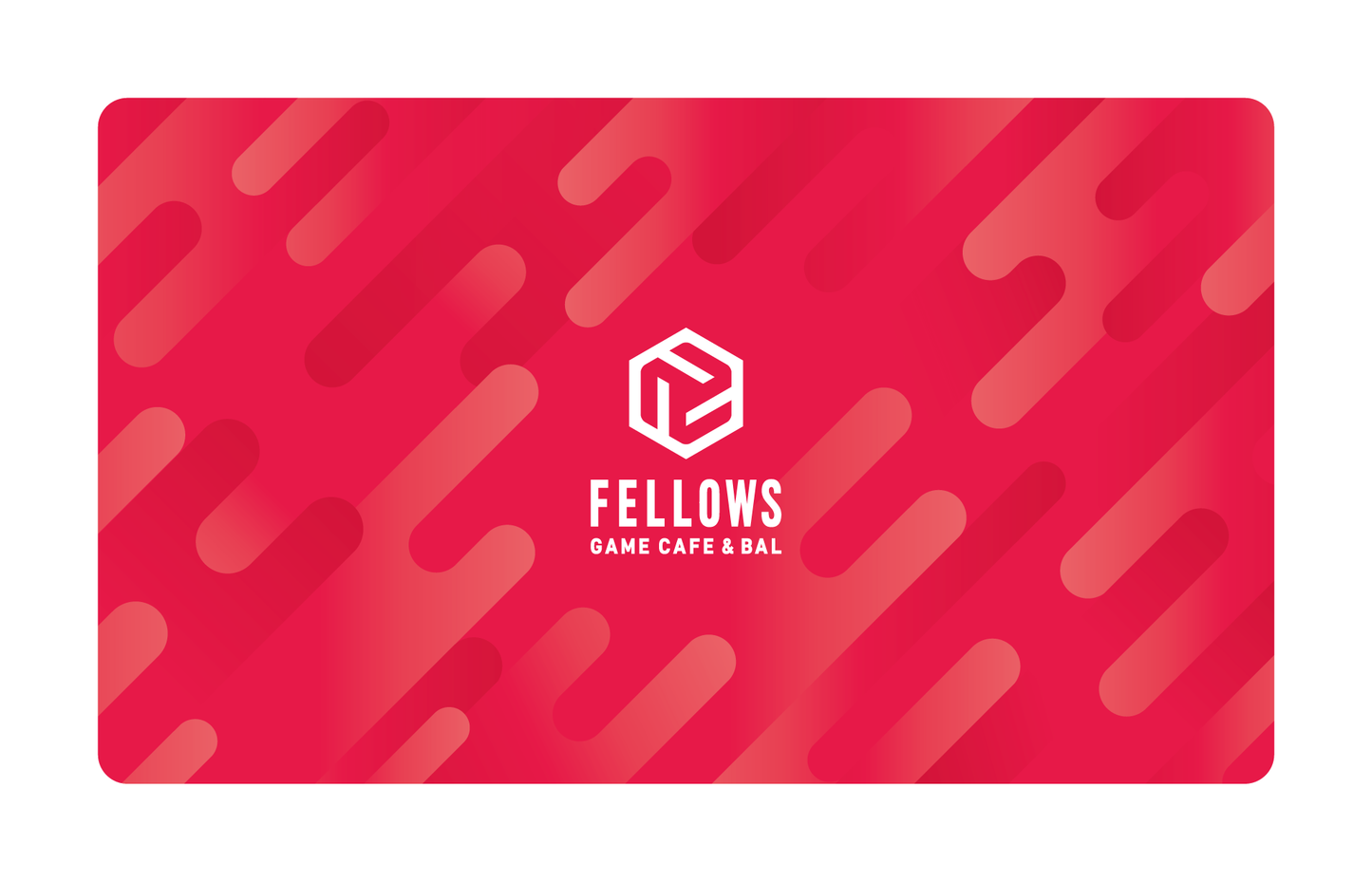 Fellows オリジナルプレイマット LOGO RED