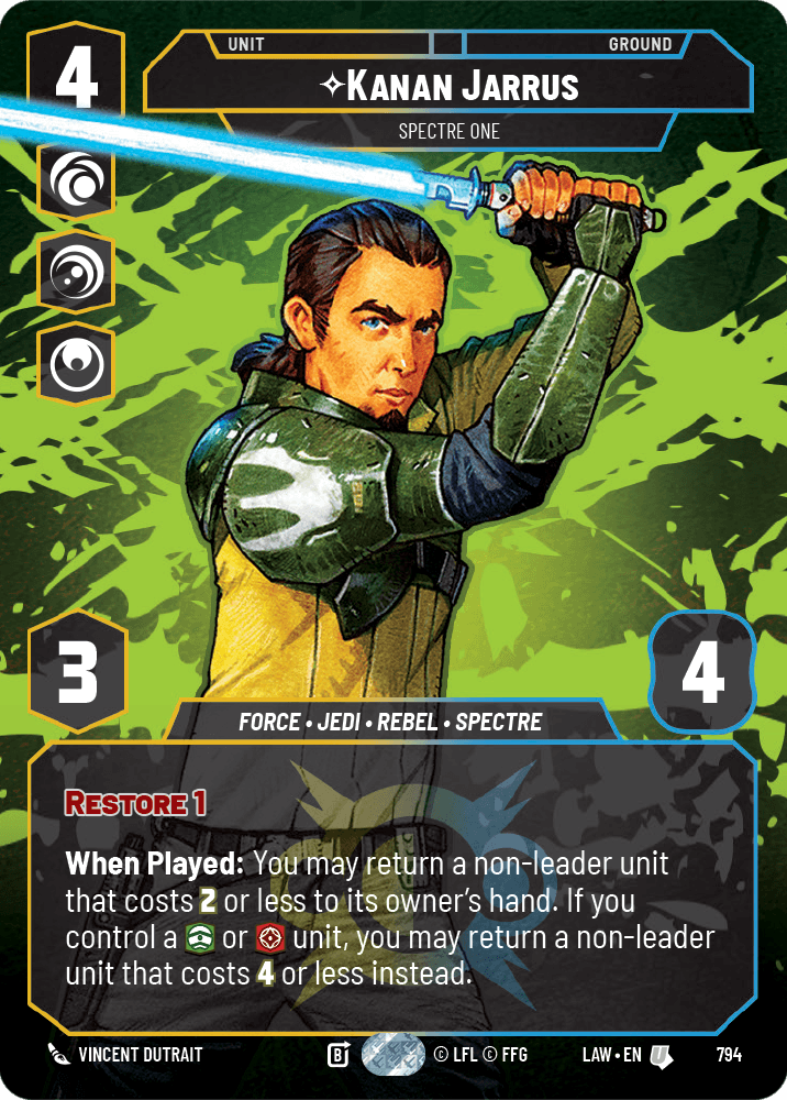 【LAW794/EN】Kanan Jarrus - Spectre One(Prestige)