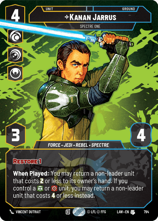 【LAW794/EN】Kanan Jarrus - Spectre One(Prestige)