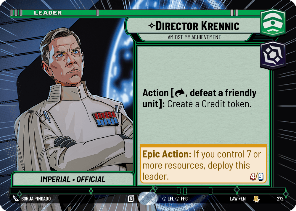 【LAW272/EN】Director Krennic - Amidst My Achievement (Hyperspace)