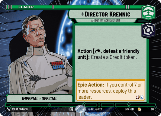 【LAW272/EN】Director Krennic - Amidst My Achievement (Hyperspace)