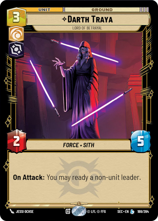 【SEC0188/EN】Darth Traya - Lord of Betrayal