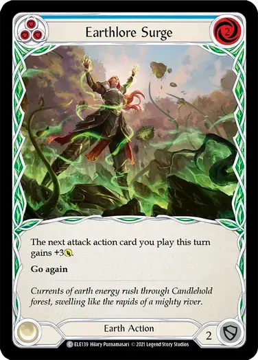 【ELE139/EN】Earthlore Surge[Blue]