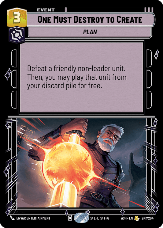 【ASH247/EN】One Must Destroy to Create
