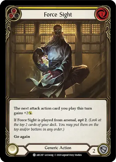 【U-ARC207/EN】[RF] Force Sight[Yellows]
