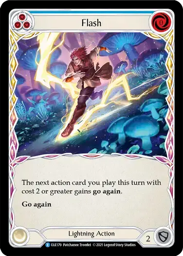 【ELE179/EN】Flash[Blue]