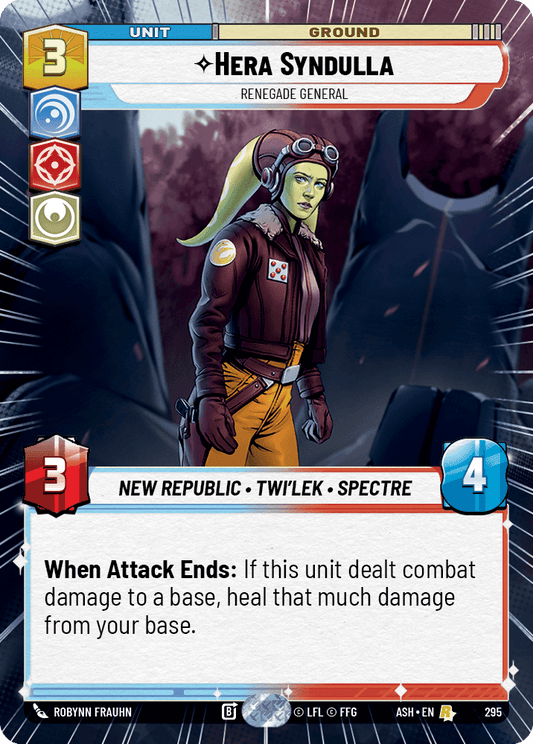 【ASH295/EN】Hera Syndulla - Renegade General (Hyperspace)