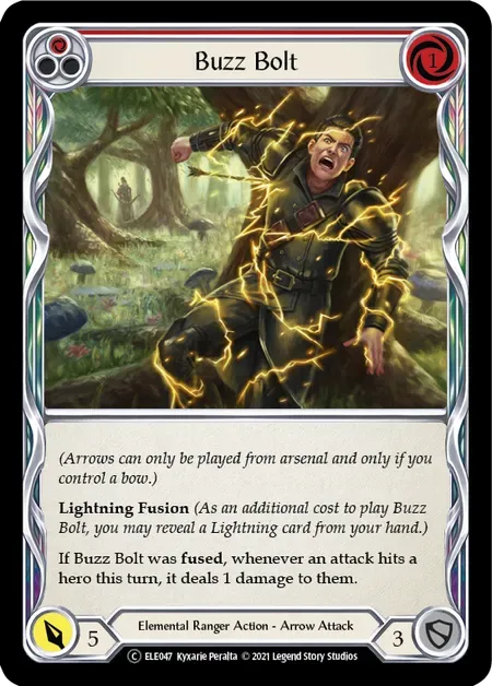 【U-ELE047/EN】Buzz Bolt[Red]