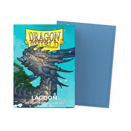 【Dragon Shield】Matte Dual - LAGOON(スタンダードサイズ/100枚入り)※配送方法はゆうパックをご選択ください