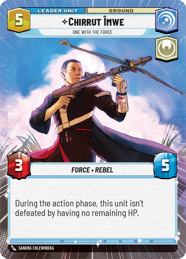 【SOR272/EN】Chirrut Îmwe - One With The Force (HYPERSPACE)