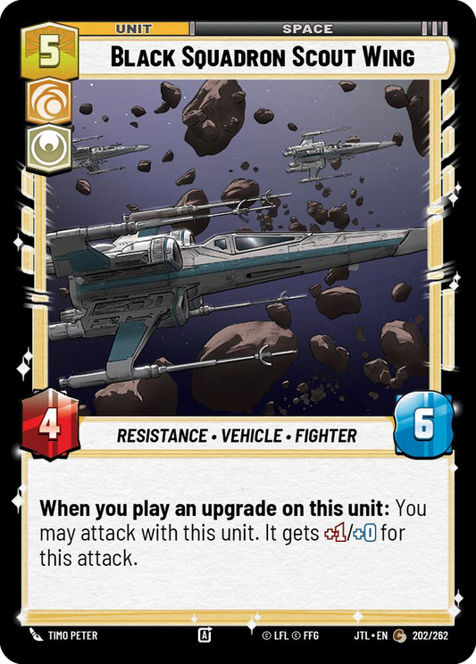 【JTL202/EN】Black Squadron Scout Wing