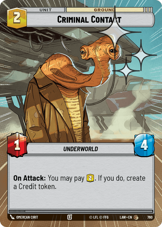 【LAW760/EN】Criminal Contact (Hyperspace/Foil)