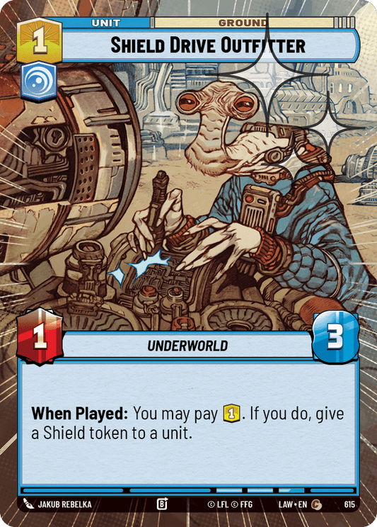 【LAW615/EN】Shield Drive Outfitter (Hyperspace/Foil)