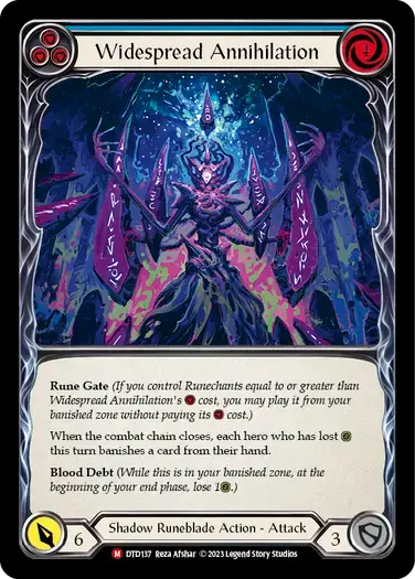 【傷あり特価】【DTD137/EN】Widespread Annihilation