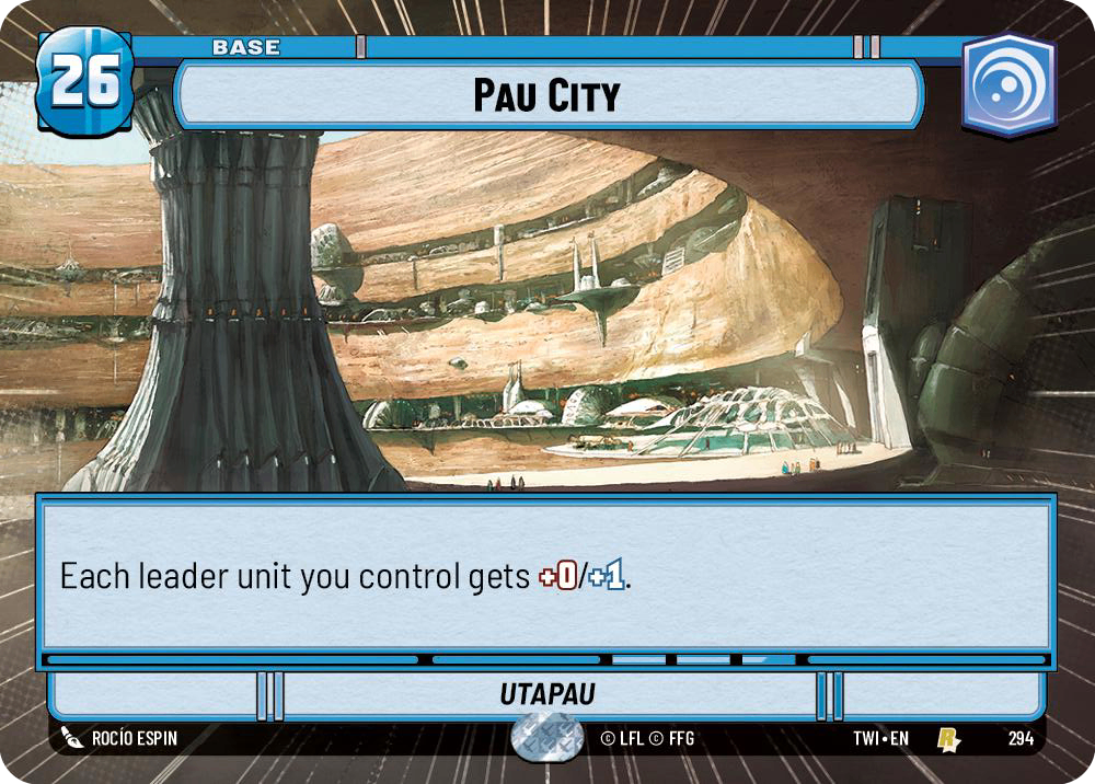 【TWI294/EN】Pau City(HYPERSPACE)