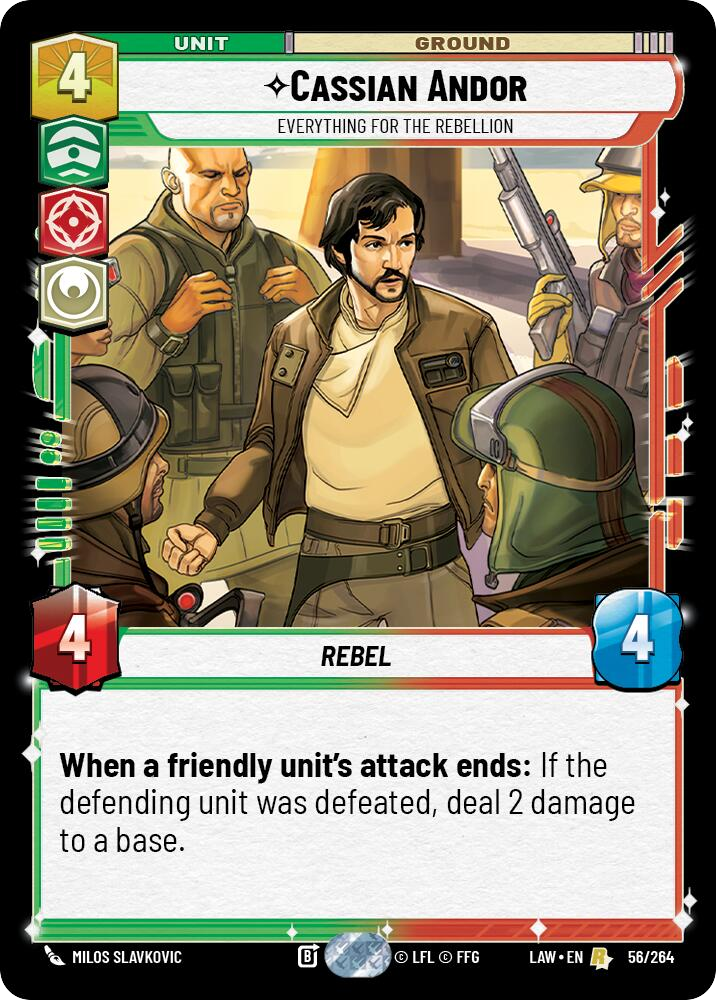 【LAW056/EN】Cassian Andor - Everything for the Rebellion