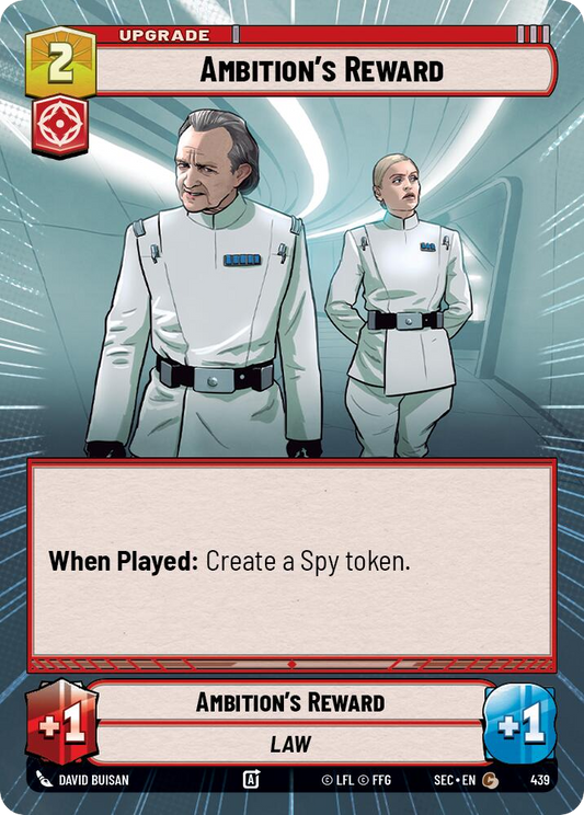 【SEC0439/EN】Ambition's Reward (Hyperspace)